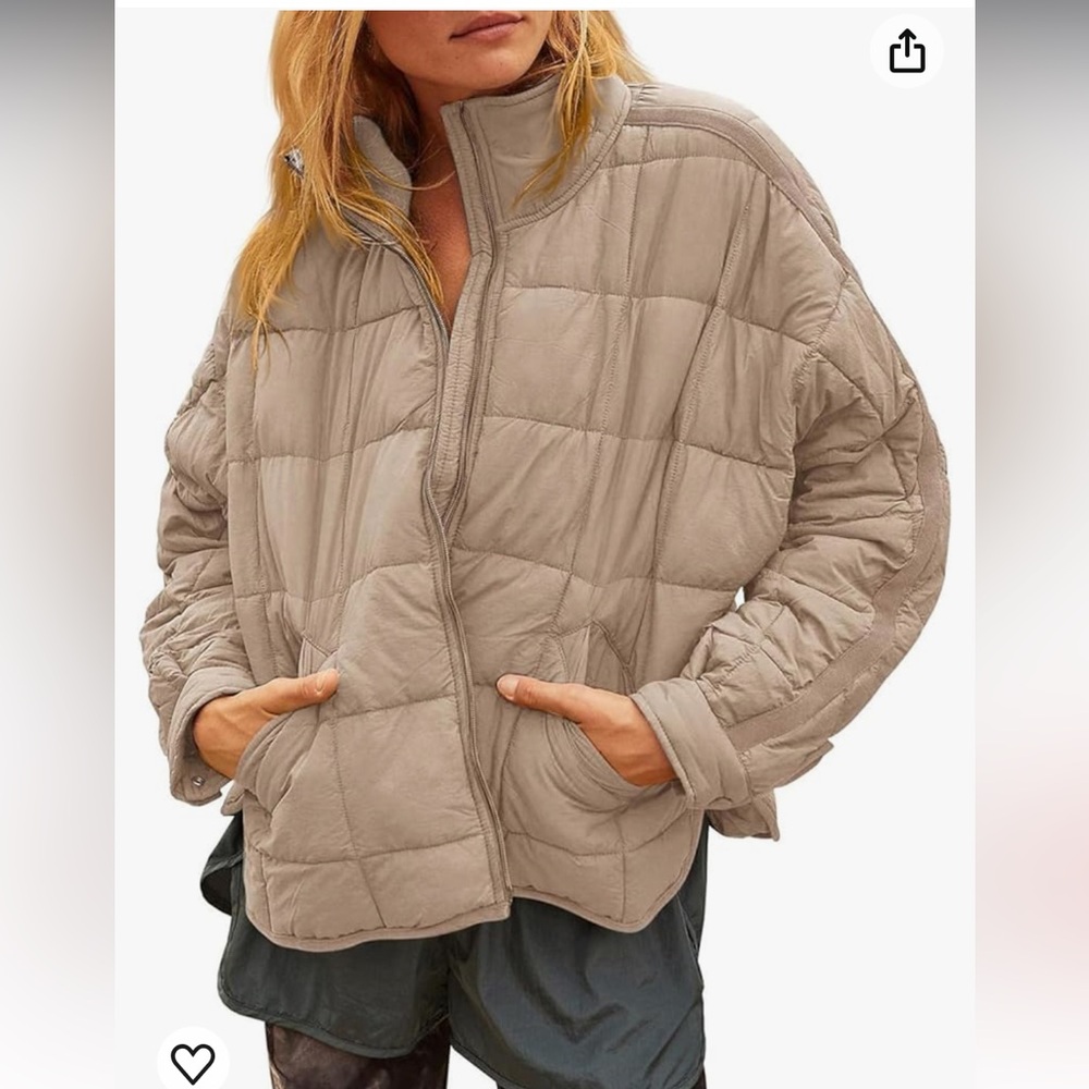 Gacaky Women's Baggy Lightweight Puffer NWT